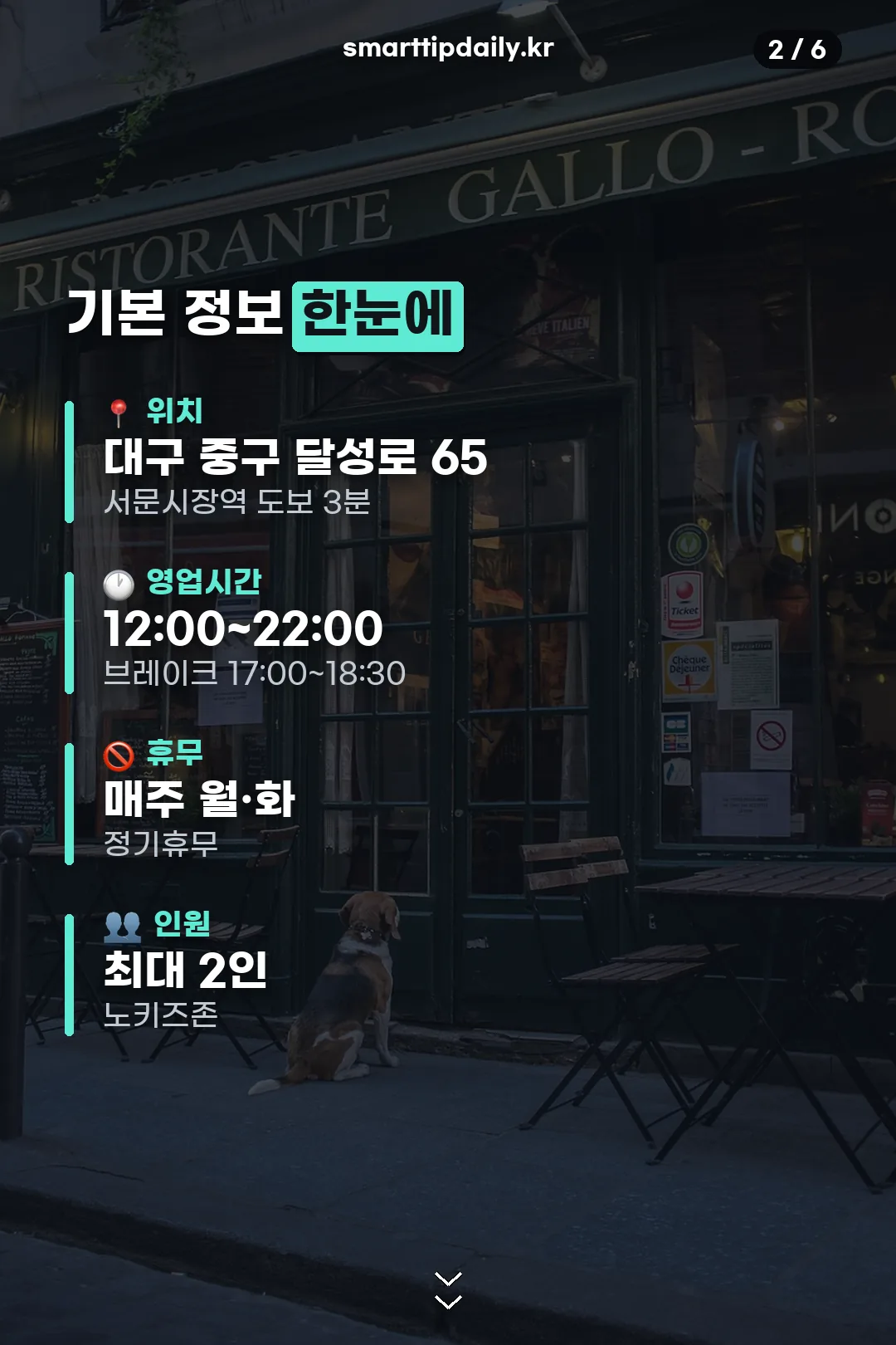 기본 정보 한눈에